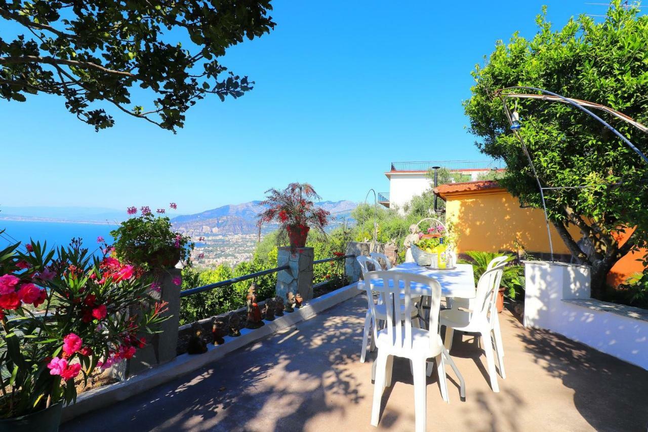 La Rosa Del Sud - De Vivo Realty Sorrento Apartment Bagian luar foto